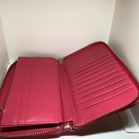 $23 Nanette Lepore Zip around Wallet w/ RFID Protection. New - Picture 3 of 6